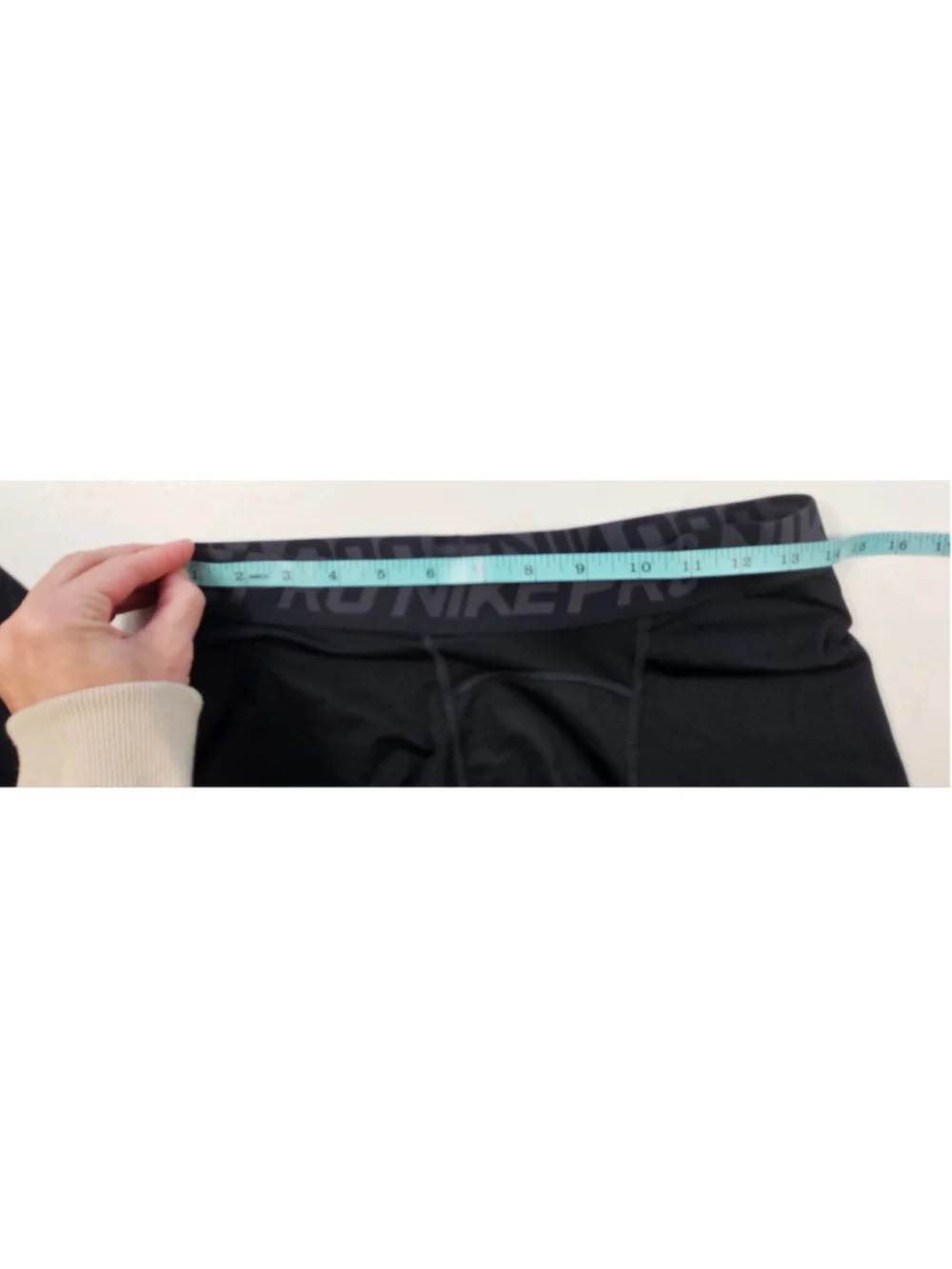 Nike pro L boys full length athletic tights under layering gear sports active